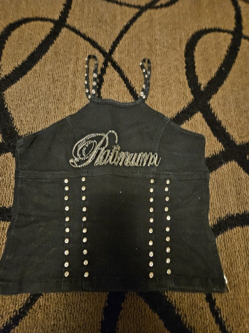 Platinum Plush Bustier